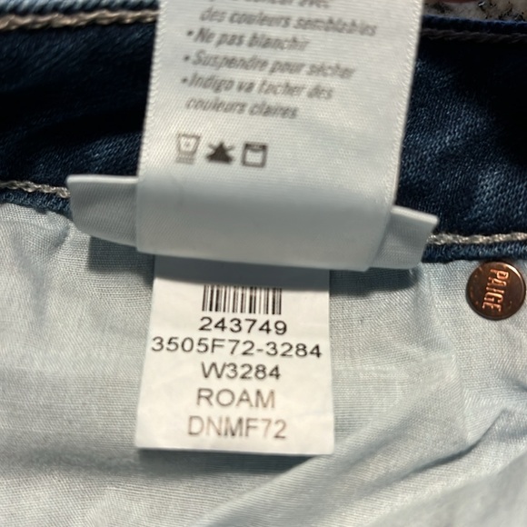 Paige Brigitte Slim Boyfriend Mid-Rise Jean in Roam size 29 - Picture 12 of 13